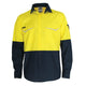 Two-Tone RipStop Cotton Cool Shirt, L/S