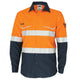 Two-Tone RipStop Cotton Shirt with Reflective CSR Tape. L/S