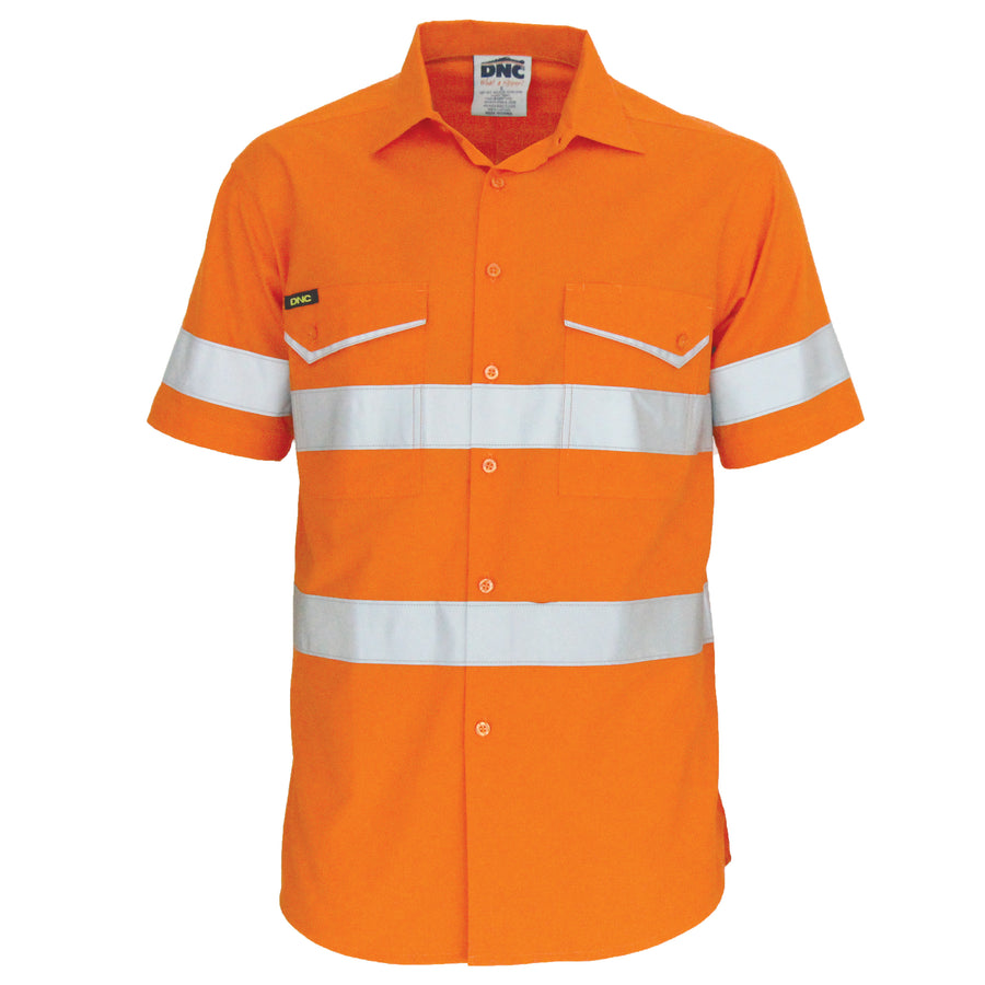 RipStop Cotton Cool Shirt with CSR Reflective Tape. S/S