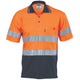 Hi Vis Two Tone Cotton Back Polos with Generic R.Tape - short sleeve