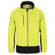 HIVIS 2 TONE FULL ZIP FLEECY SWEAT SHIRT WITH TWO SIDE ZIPPED POCKETS