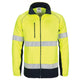 HIVIS 2 Tone full zip fleecy sweat shirt CSR R/Tape