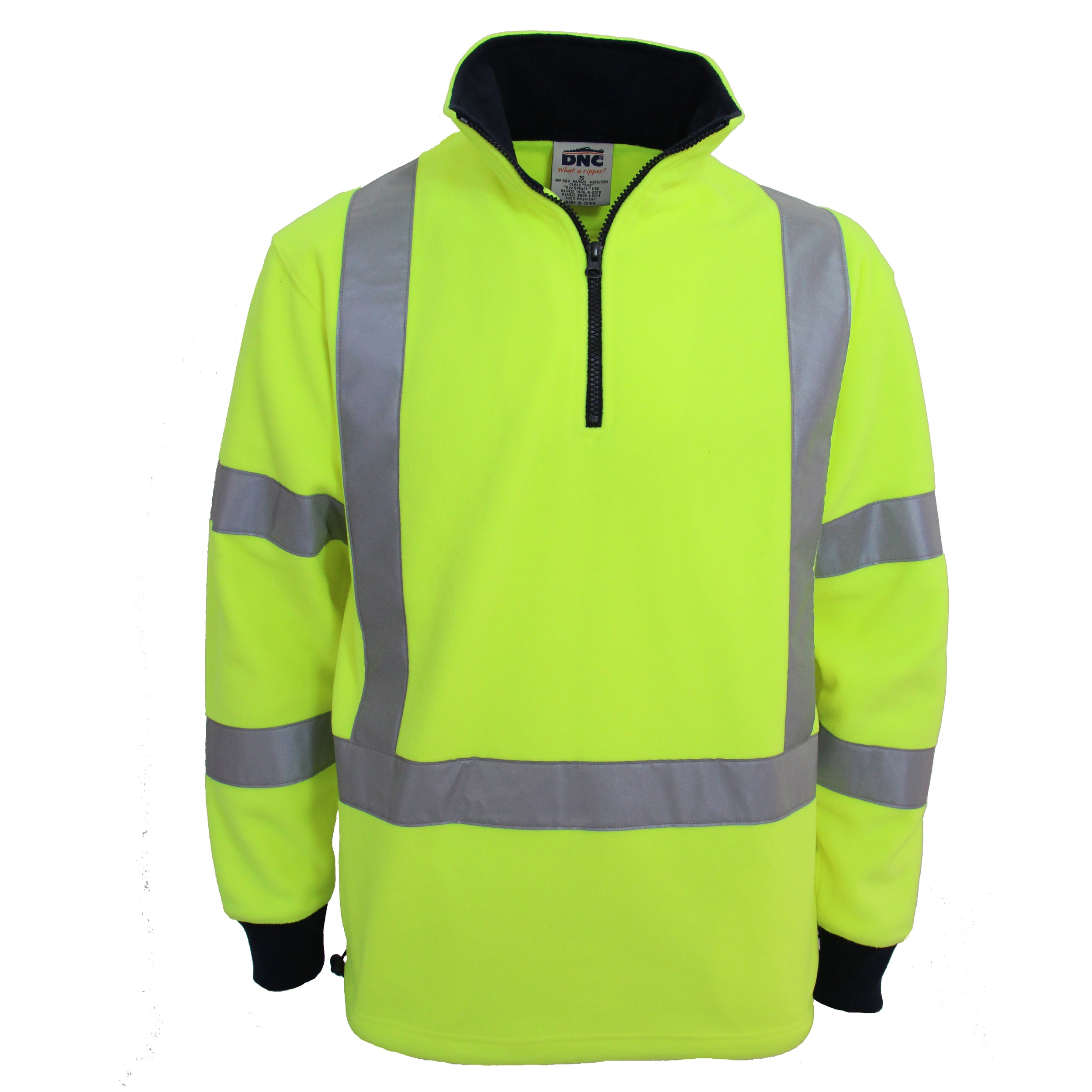 Hi vis "X" back & Biomotion taped Polar Fleece