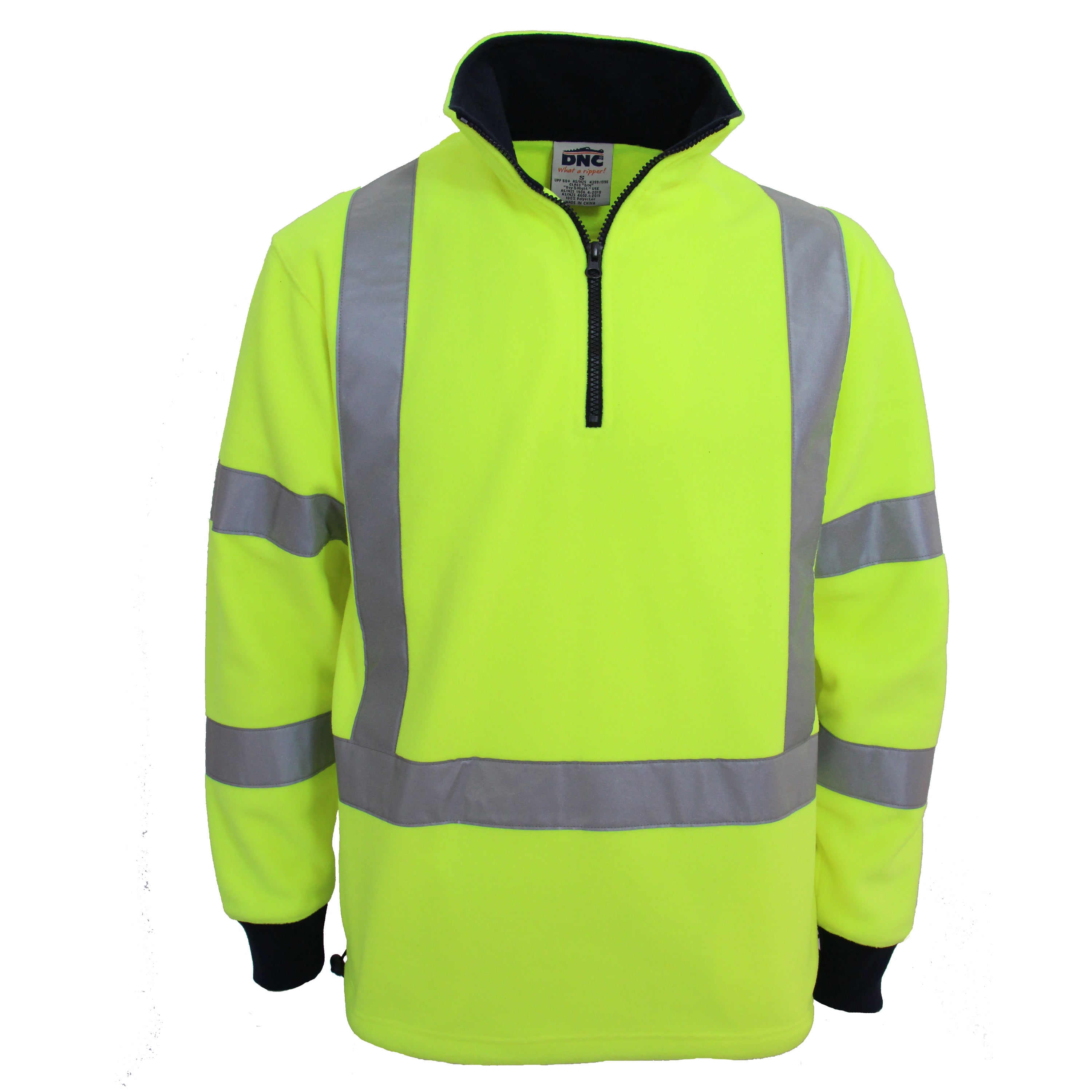 Hi vis "X" back & Biomotion taped Polar Fleece