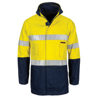 HiVis "4 IN 1" Cotton Drill Jacket with Generic R/Tape