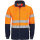 HiVis two tone full zip polar fleece with generic R/Tape