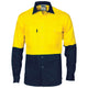 HiVis Two Tone Drill Shirt with Press Studs