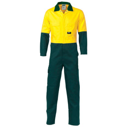 HiVis Two Tone Cott on Coverall