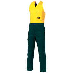 HiVis Two Tone Cotton Action Back Overall