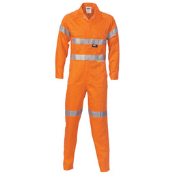 HiVis Cotton Coverall with
3M R/Tape