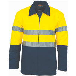 HiVis Two Tone Protect or Drill Jacket with 3M R/ Tape