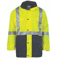 HiVis Two Tone Quilted Jacket with 3M R/Tape
