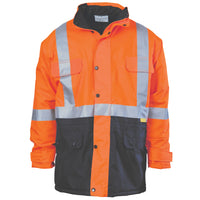 HiVis Two Tone Quilted Jacket with 3M R/Tape