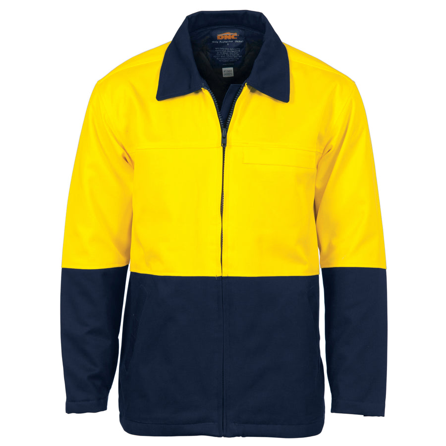 HiVis Two Tone Protect or Drill Jacket