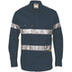 HiVis Cool-Breeze Cotton Shirt with 3M 8910 R/Tape - Long sleeve