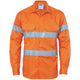 HiVis Cool-Breeze Cotton Shirt with 3M 8910 R/Tape - Long sleeve