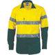 HiVis Cool-Breeze Cotton Shirt with 3M 8910 R/Tape - Long sleeve
