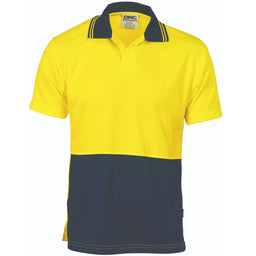 HiVis Two Tone Food Industry Polo - Short Sleeve