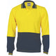 Hivis Cool Breeze Cotton Jersey Food Industry  Polo - Long Sleeve