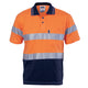 Hivis Cool-Breeze Cotton Jersey Polo With CSR R/Tape - S/S