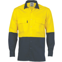 HiVis 3 Way Cool-Breeze Cotton Shirt -
Long sleeve