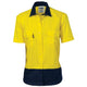 Ladies HiVis 2 Tone Cool-Breeze Cotton Shirt - Short Sleeve