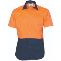 HiVis Cool Breeze Food Industry Cotton Shirt - Short Sleeve