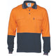 HiVis Cool-Breeze 2 Tone Cotton Jersey Polo
Shirt with Twin Chest Pocket - L/S