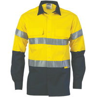 HiVis Cool-Breeze Cotton Shirt with 3M 8906
R/Tape - Long sleeve