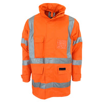 HiVis "X" back Rain jacket Biomotion tape