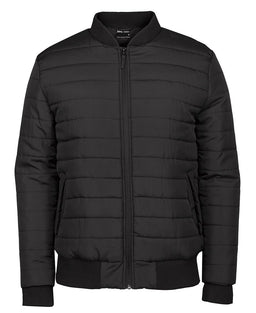 JB's PUFFER BOMBER JACKET BLACK - 3XS