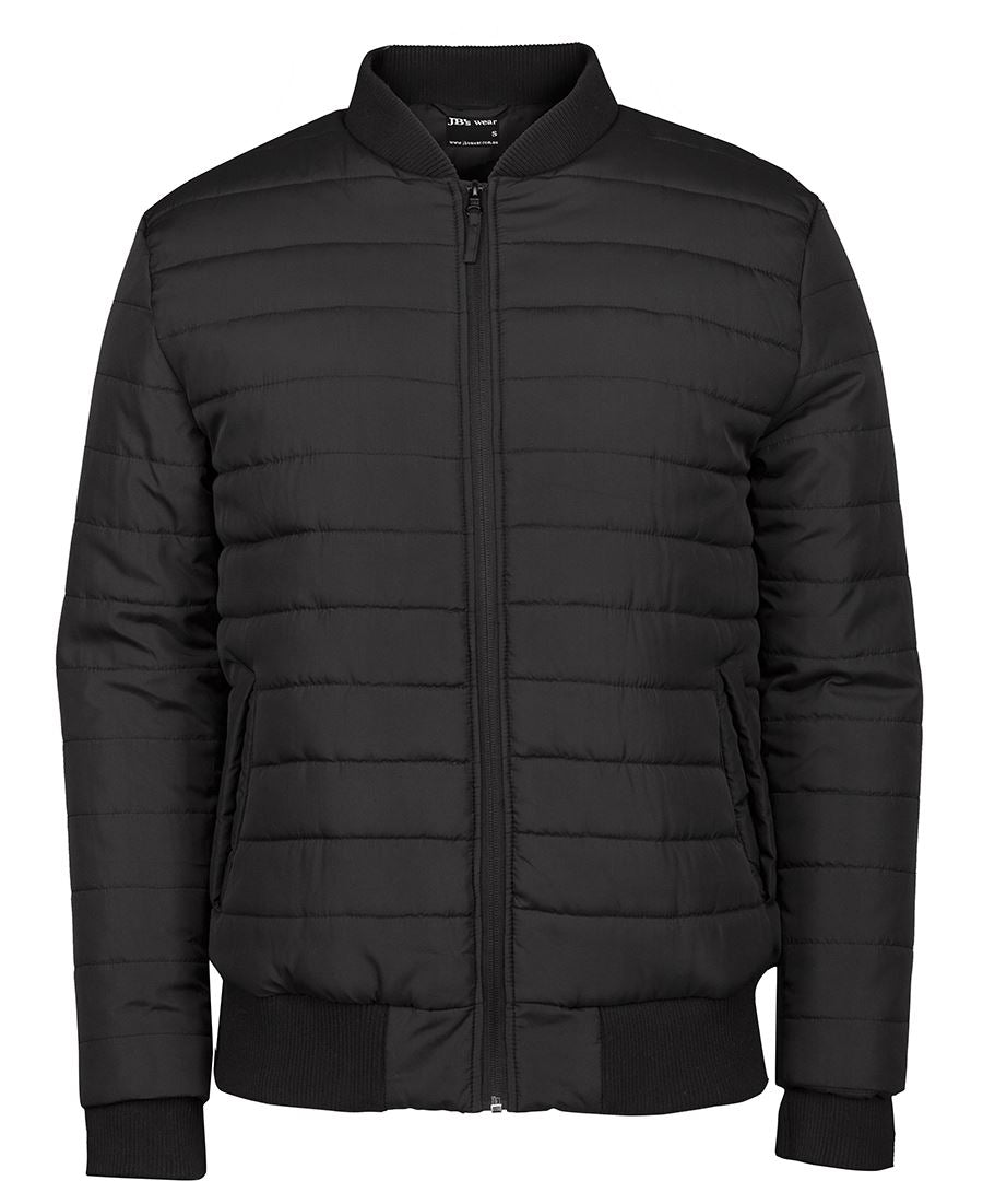 JB's PUFFER BOMBER JACKET BLACK - 3XS
