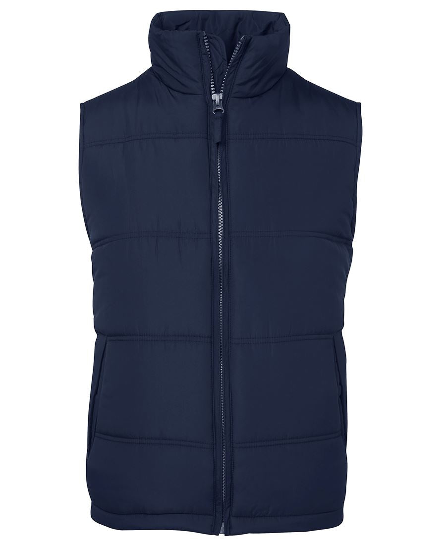 JB's ADV PUFFER VEST BLACK/GREY-2XS