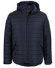 JB's HOODED PUFFER JACKET BLACK - 3XS