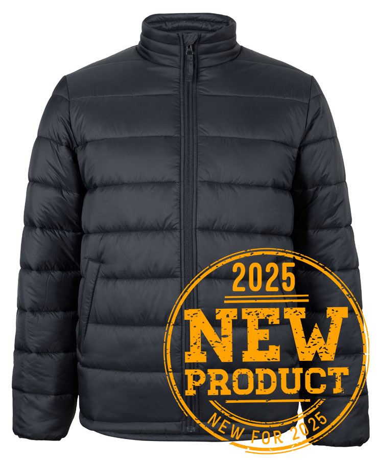 JB's URBAN PUFFER JACKET BLACK - 3XS