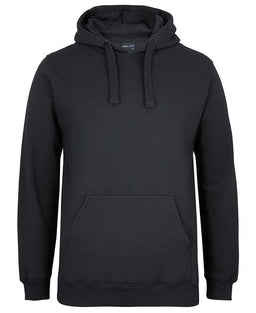 JB's FLEECY HOODIE BLACK MARLE
