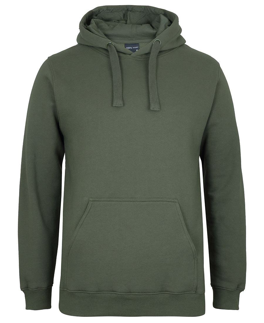JB's FLEECY HOODIE BLACK MARLE