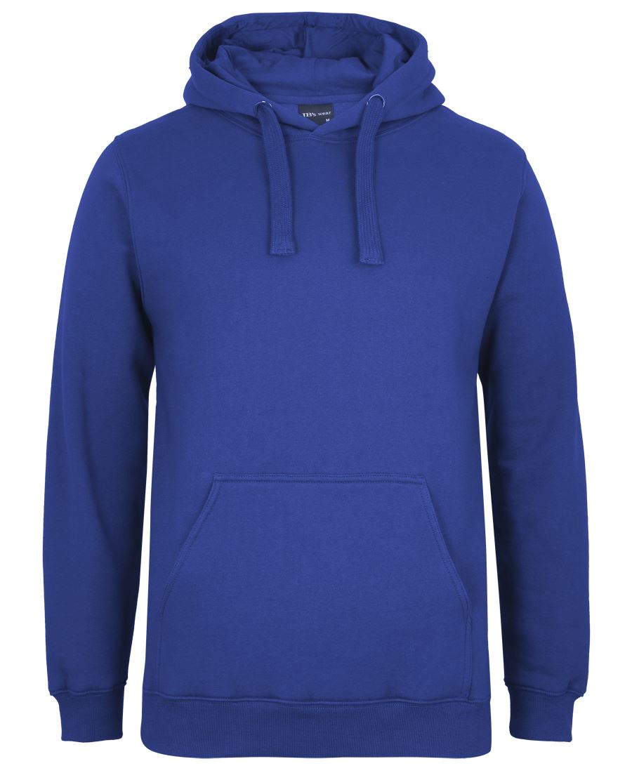 JB's FLEECY HOODIE BLACK MARLE