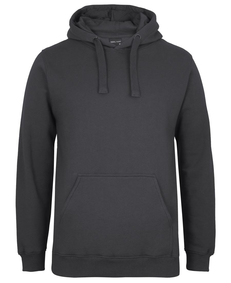 JB's FLEECY HOODIE BLACK MARLE