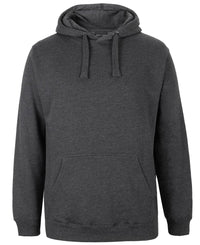JB's FLEECY HOODIE BLACK MARLE