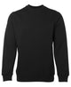 JB's FLEECY SWEAT BLACK MARLE - 2XS