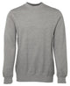 JB's FLEECY SWEAT BLACK MARLE - 2XS