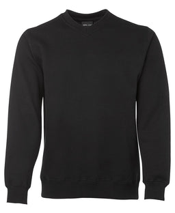 JB's V NECK FLEECY SWEAT BLACK-2XS