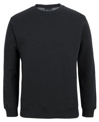 JB's FLEECY SWEAT BLACK MARLE - 2XS