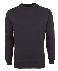 JB's FLEECY SWEAT BLACK MARLE - 2XS