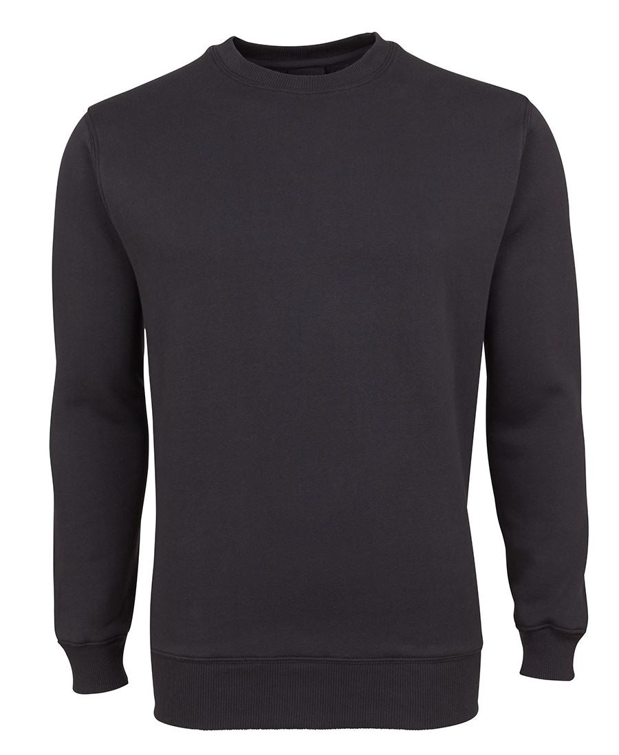 JB's FLEECY SWEAT BLACK MARLE - 2XS