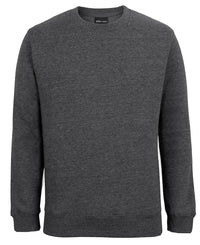 JB's FLEECY SWEAT BLACK MARLE - 2XS
