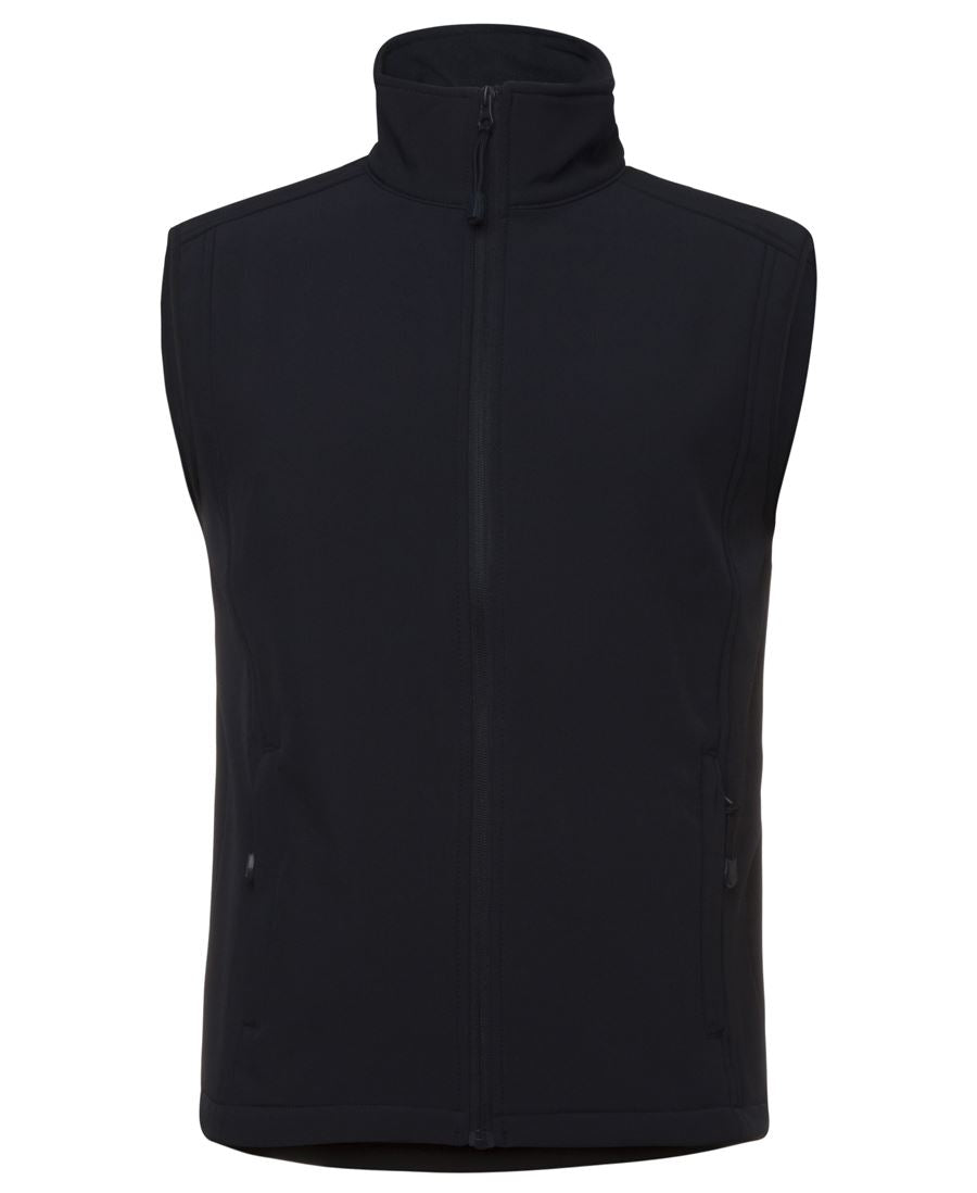 JB's LAYER (SOFTSHELL) VEST BLACK - 2XS