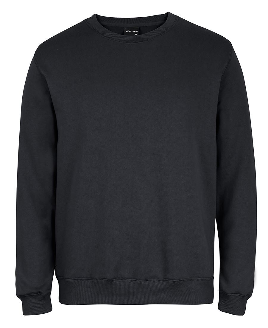 JB's P/C FLEECY SWEAT BLACK - 3XS
