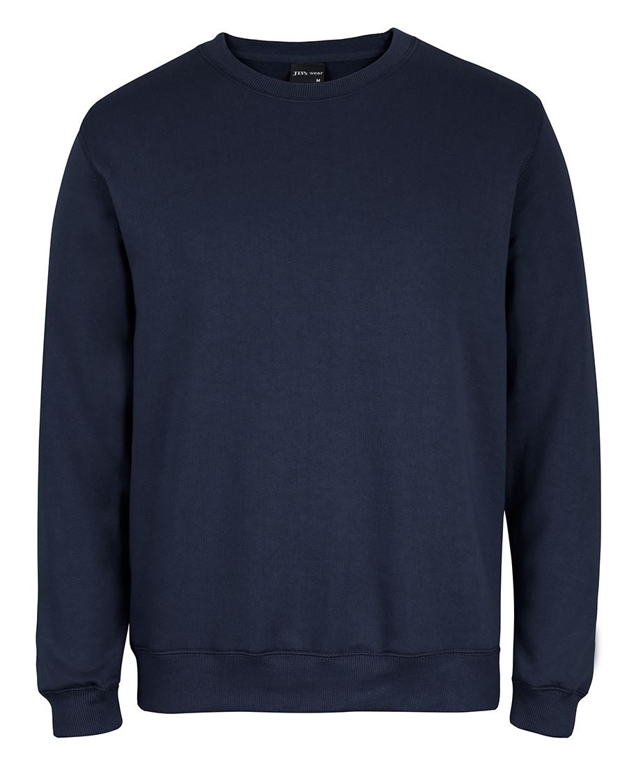JB's P/C FLEECY SWEAT BLACK - 3XS